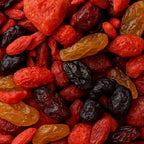 Mix cereja, cranberry, morango, gojiberry e blueberry