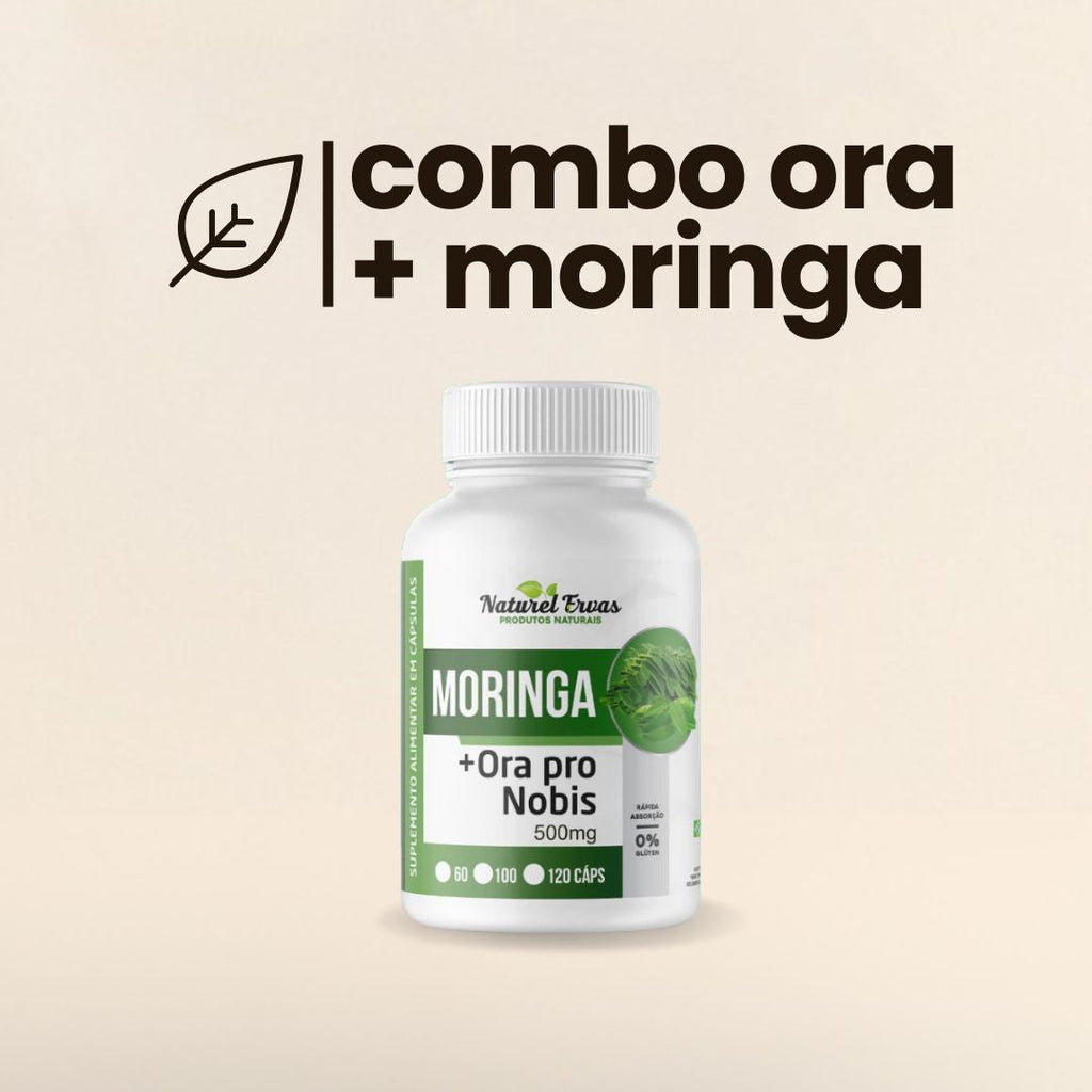 Combo Moringa + Ora-pro-nóbis