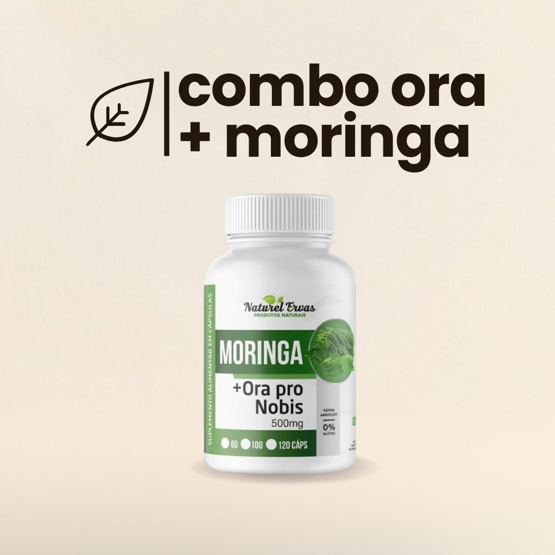 Combo Moringa + Ora-pro-nóbis