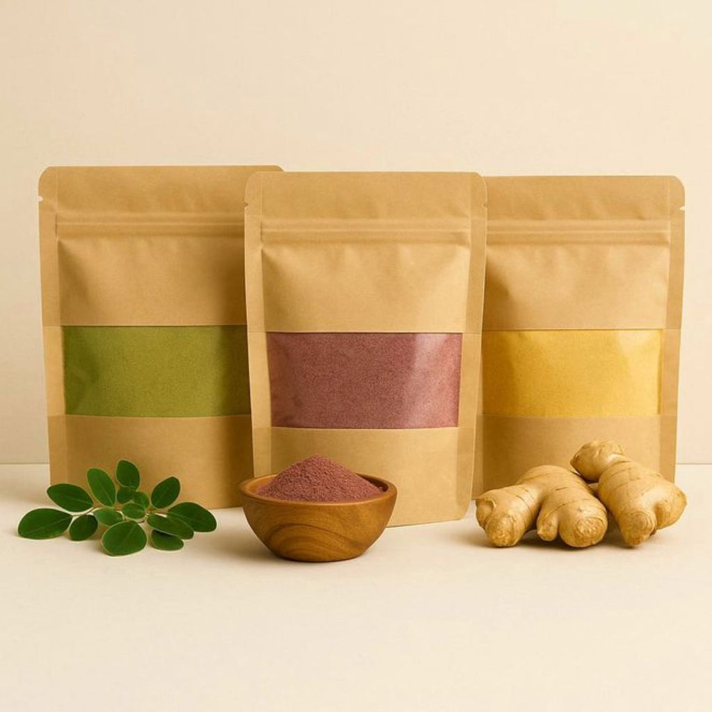 Combo Gengibre + Cranberry + Moringa